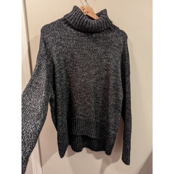 H&M Chunky Turtleneck in Heathered Gray - Picture 6 of 6